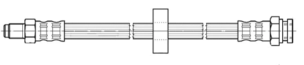 Flexible de frein CEF 511387