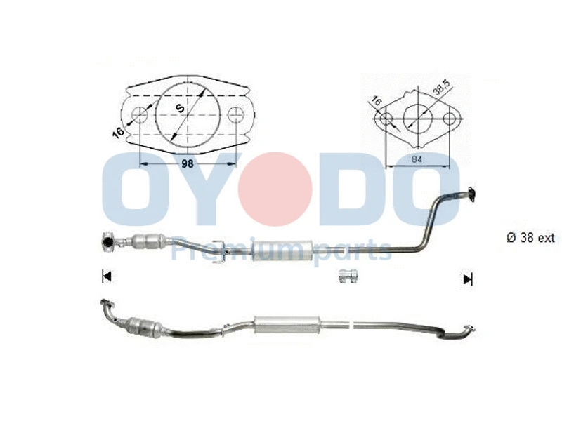 Catalyseur Oyodo 10N0088-OYO
