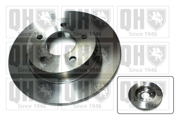 Disque de frein QUINTON HAZELL BDC5493
