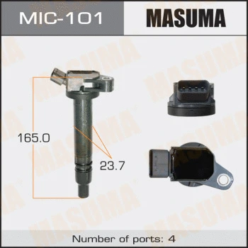Bobine d'allumage MASUMA MIC-101