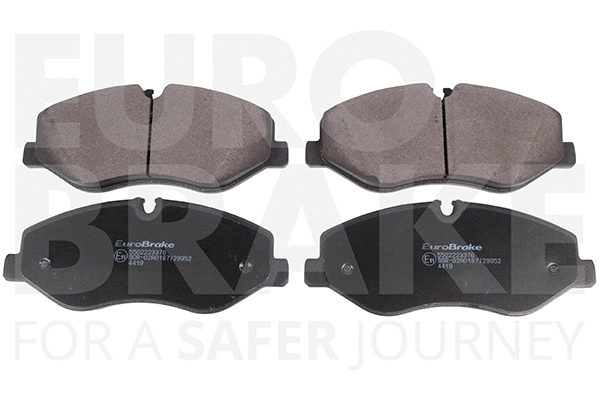 Kit de plaquettes de frein, frein à disque EUROBRAKE 5502223376