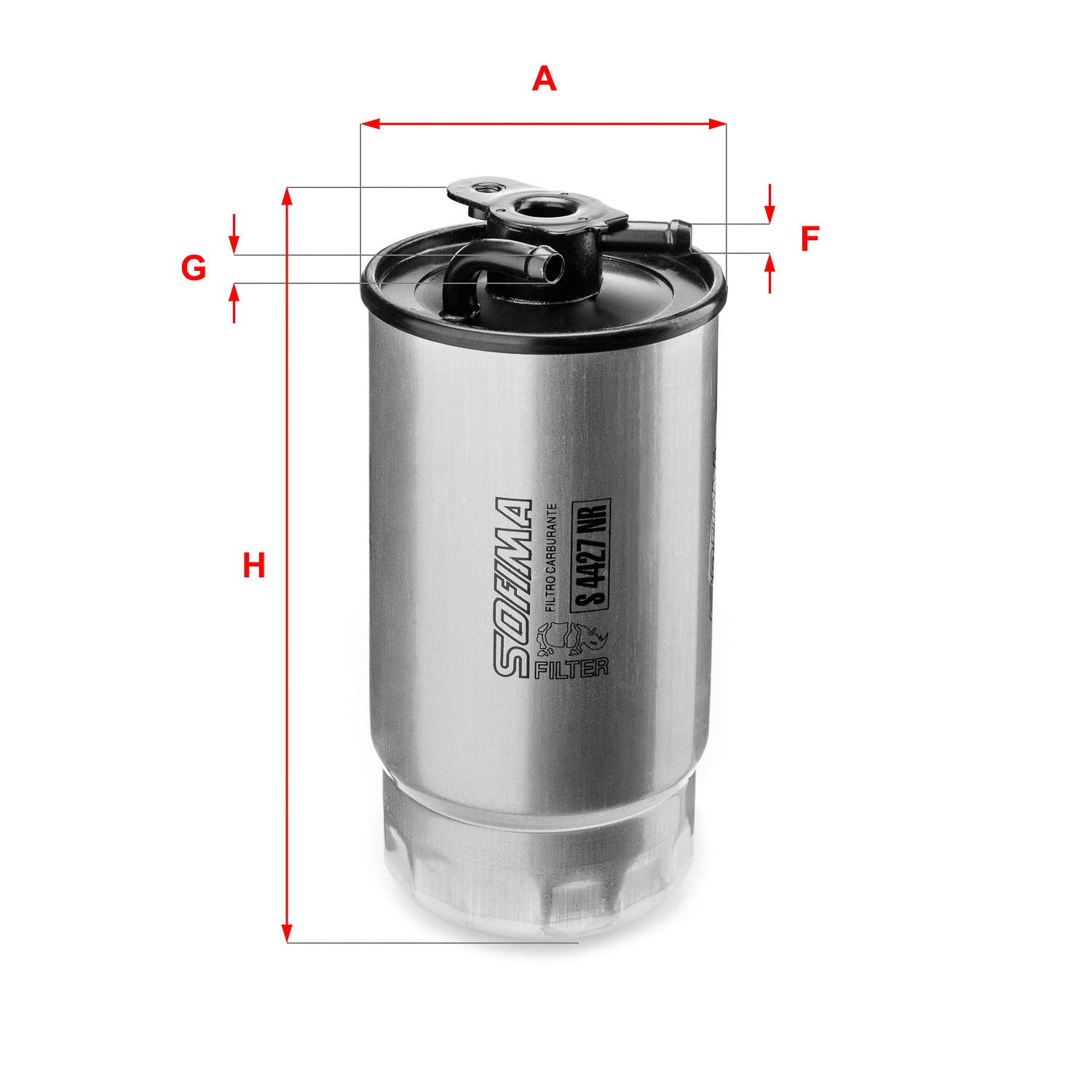 Filtre à carburant SOFIMA S 4427 NR