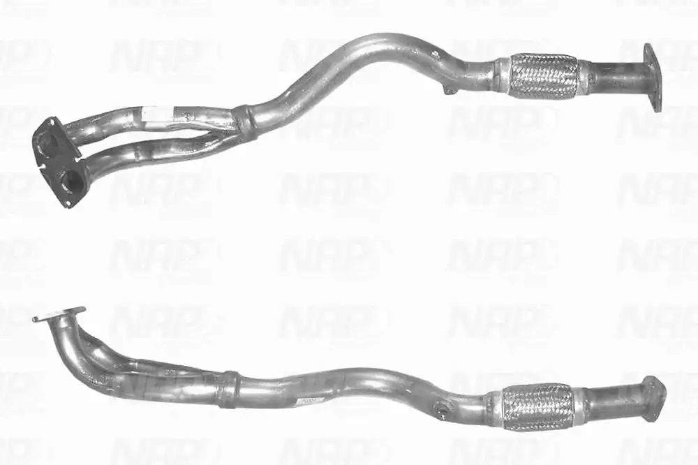 Tuyau d'échappement NAP carPARTS GmbH CAF10572