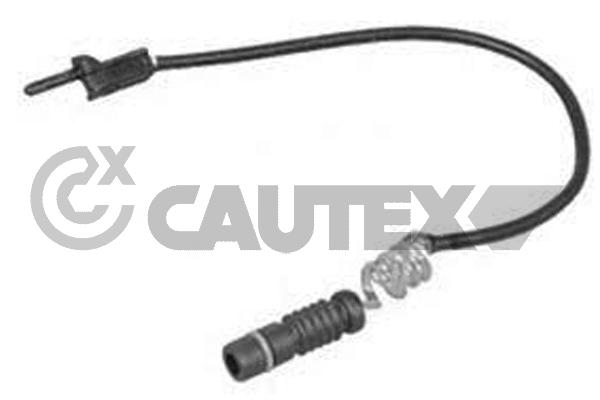 Contact d'avertissement, usure des plaquettes de frein CAUTEX 201519
