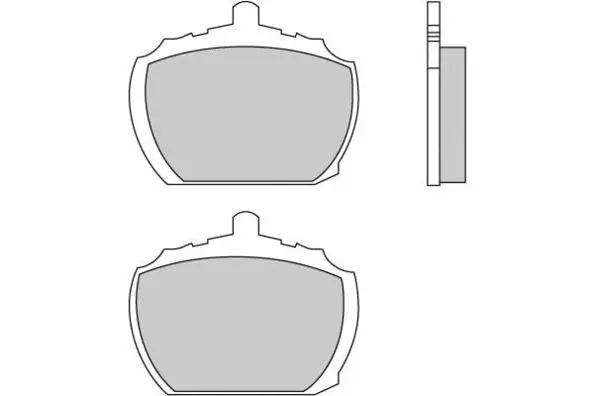 Kit de plaquettes de frein, frein à disque E.T.F. 12-0102