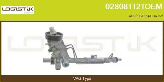 Crémaillère de direction LGK 028081121OEM