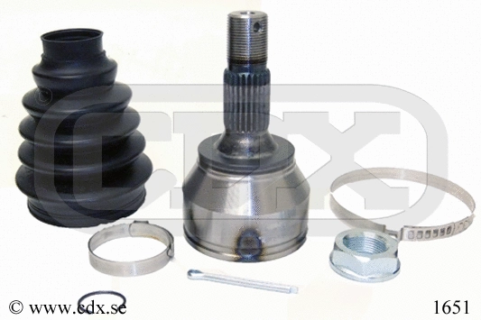 Jeu de joints, arbre de transmission CDX 1651