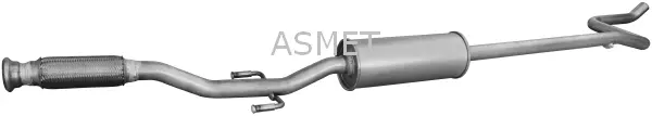 Silencieux central ASMET 08.089