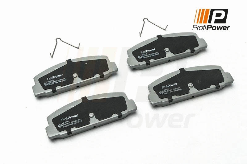 Kit de plaquettes de frein, frein à disque ProfiPower 1B2015