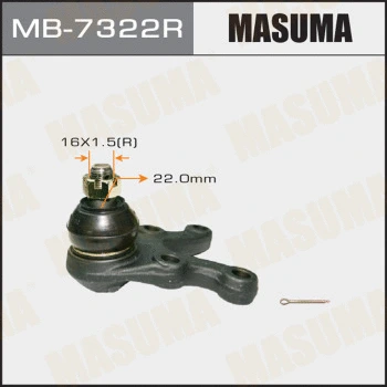 Rotule de suspension MASUMA MB-7322R