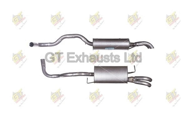 Silencieux arrière GT Exhausts GSE100