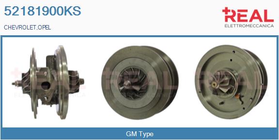 Groupe carter, turbocompresseur REAL 52181900KS
