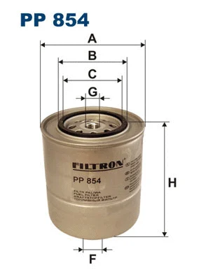 Filtre à carburant FILTRON PP 854