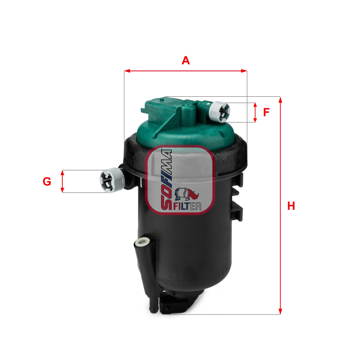 Filtre à carburant SOFIMA S 5181 GC