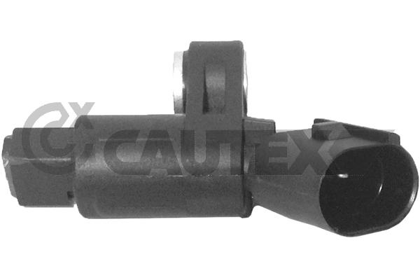 Capteur, vitesse de roue CAUTEX 755135