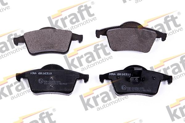 Kit de plaquettes de frein, frein à disque KRAFT AUTOMOTIVE 6016310