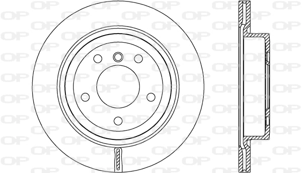 Disque de frein OPEN PARTS BDR2679.20