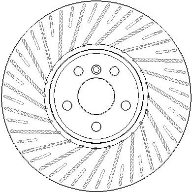 Disque de frein National NBD2126