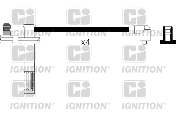 Kit de câbles d'allumage QUINTON HAZELL XC544