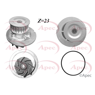 Pompe à eau, refroidissement du moteur APEC AWP1427