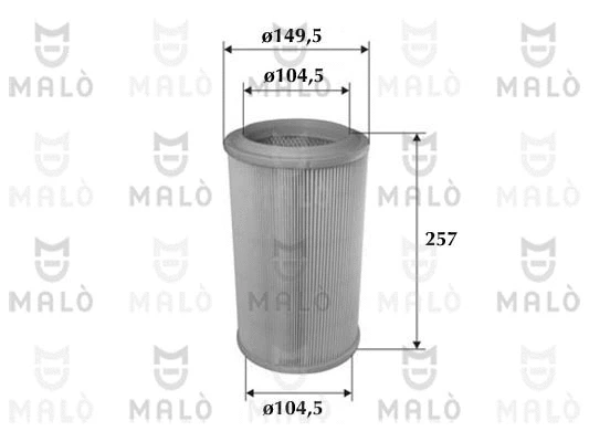 Filtre à air AKRON-MALÒ 1500033
