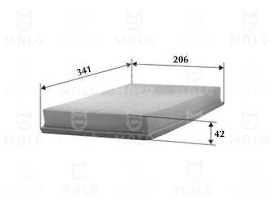 Filtre à air AKRON-MALÒ 1500209
