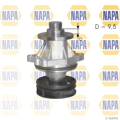 Pompe à eau, refroidissement du moteur NAPA NWP1093