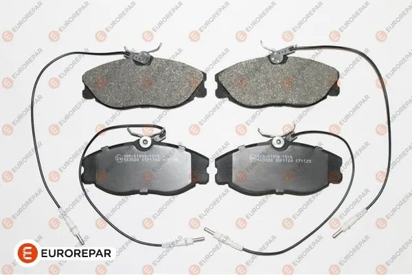 Kit de plaquettes de frein, frein à disque EUROREPAR 1623052980