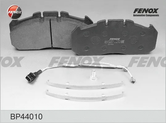 Kit de plaquettes de frein, frein à disque FENOX BP44010