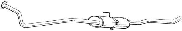 Silencieux central BOSAL 292-223