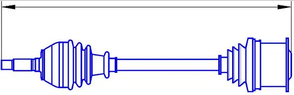 Arbre de transmission SERCORE 221010