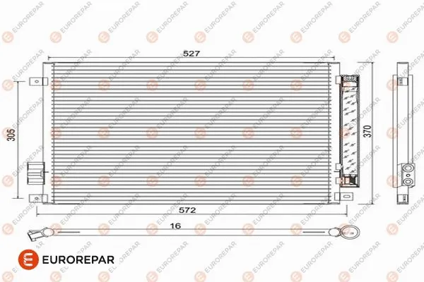 Condenseur, climatisation EUROREPAR 1618099980
