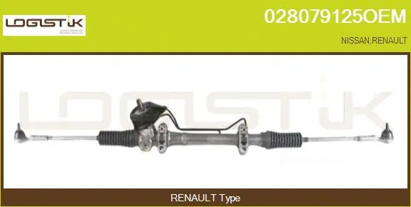 Crémaillère de direction LGK 028079125OEM