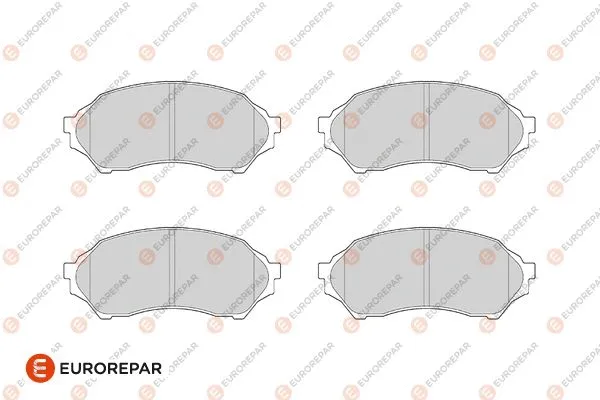Kit de plaquettes de frein, frein à disque EUROREPAR 1686265380