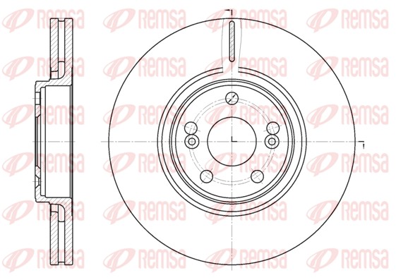 Disque de frein REMSA 6694.10