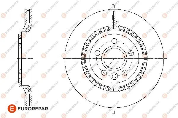 Disque de frein EUROREPAR 1667862380