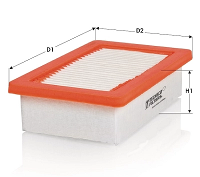 Filtre à air TECNECO FILTERS AR1751PMS