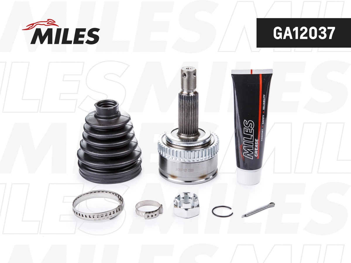 Jeu de joints, arbre de transmission MILES GA12037