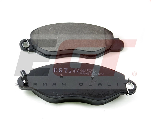 Kit de plaquettes de frein, frein à disque EGT 321649EGT