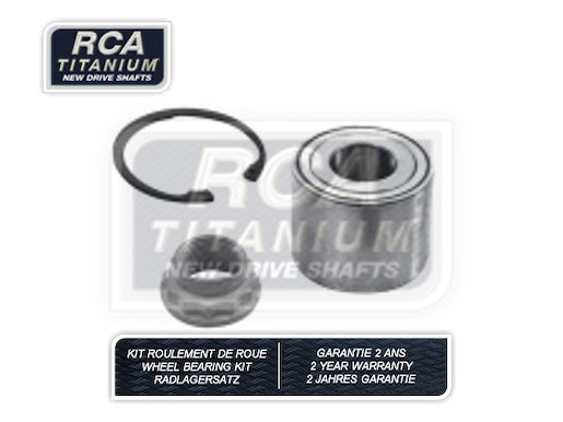Kit de roulements de roue RCA FRANCE RCAK1148