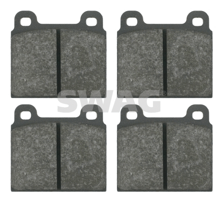 Kit de plaquettes de frein, frein à disque SWAG 30 91 6300