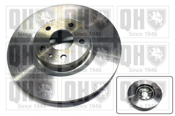 Disque de frein QUINTON HAZELL BDC6066