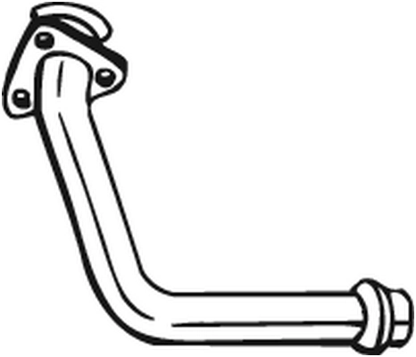 Tuyau d'échappement KLOKKERHOLM 781-981