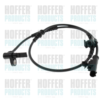 Capteur, vitesse de roue HOFFER 82901184