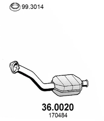 Catalyseur ASSO 36.0020