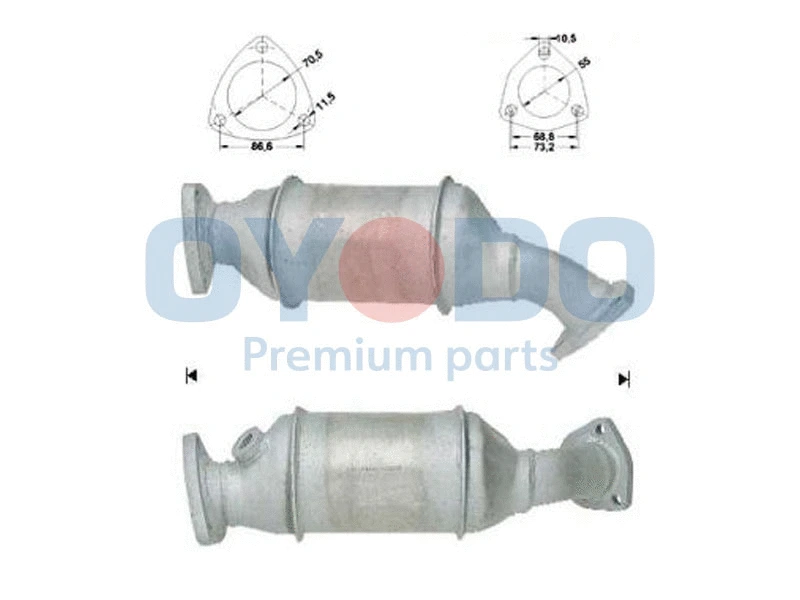 Catalyseur Oyodo 10N0076-OYO
