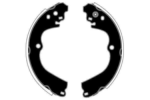 Jeu de mâchoires de frein RAICAM RA26230