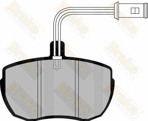 Kit de plaquettes de frein, frein à disque Brake ENGINEERING PA422