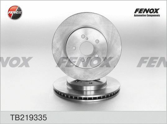 Disque de frein FENOX TB219335