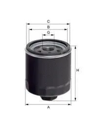 Filtre à huile UNIFLUX FILTERS XO450